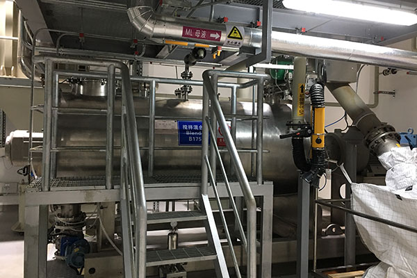 Continuous Horizontal Ribbon Mixers for Merck (Nantong)