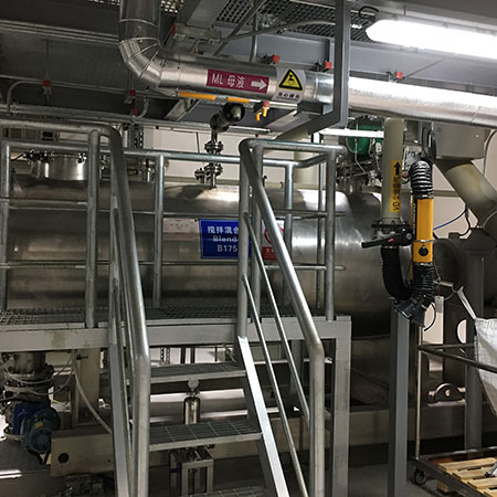 Continuous Horizontal Ribbon Mixers for Merck (Nantong)